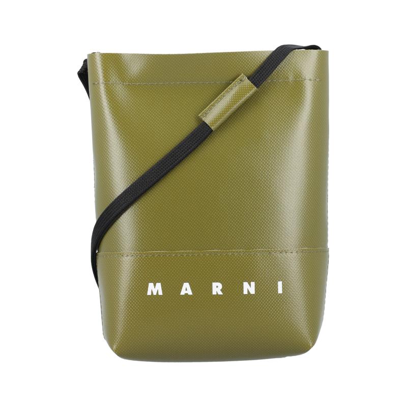 MARNI men's shoulder bag Olive Green SBMQ0068A0P576900V67