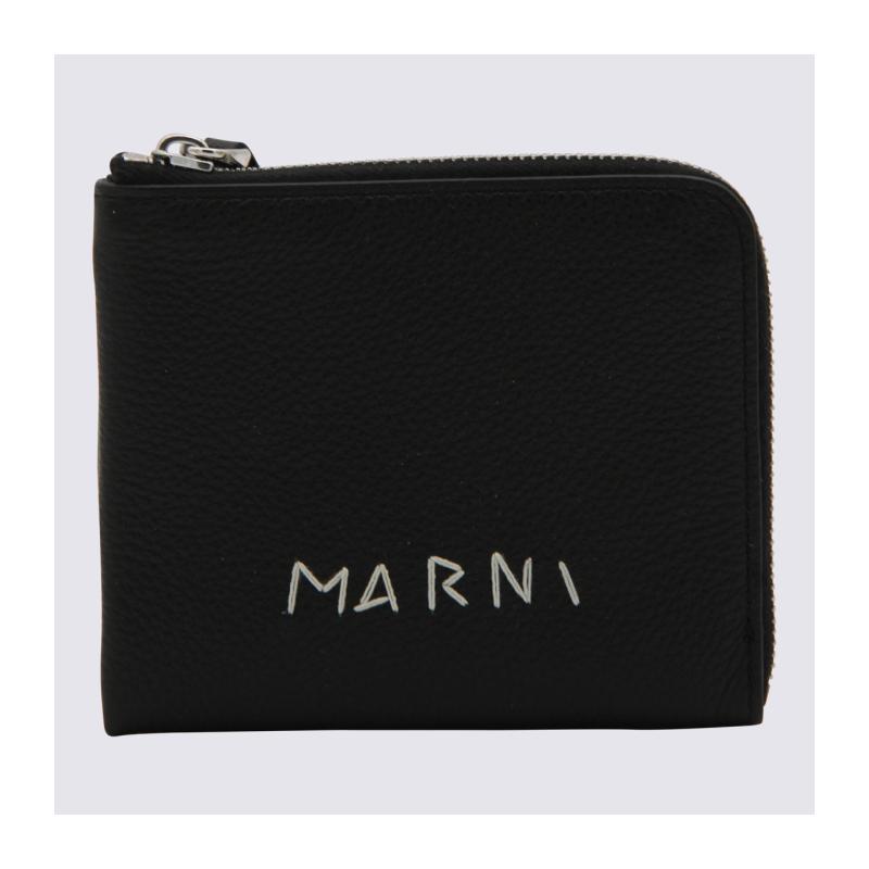 MARNI men's wallet BLACK PFMI0095Q0P653300N99