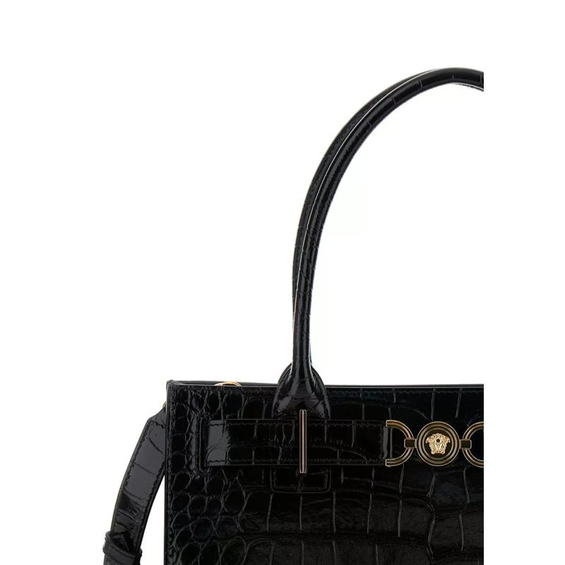 VERSACE women's messenger bag BLACK 10131681A087241B00V