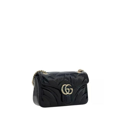 GUCCI women's messenger bag BLACK 4434970AAA91000