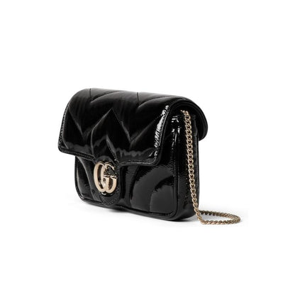 GUCCI women's messenger bag BLACK 751526AADP61000