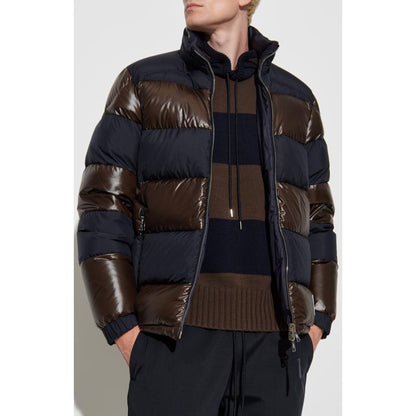 MONCLER men's jacket BLUE