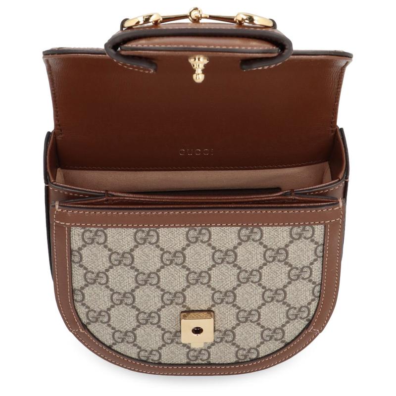 GUCCI women's handbag BROWN 78138792TCG8563