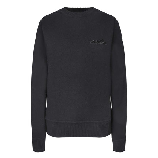 MONCLER women's knitted sweater BLACK