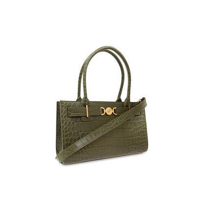 VERSACE women's messenger bag GREEN 10131681A087241GM1V