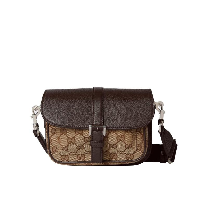 GUCCI men's messenger bag LIGHT BROWN 795213FADMD9793