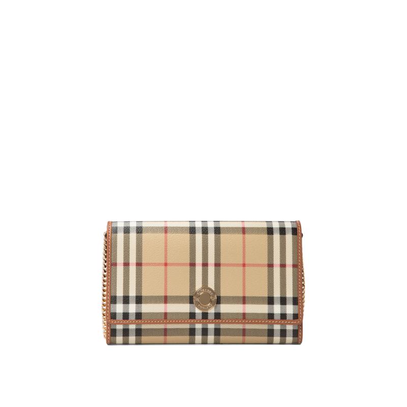 BURBERRY women's wallet LIGHT BROWN 8094420