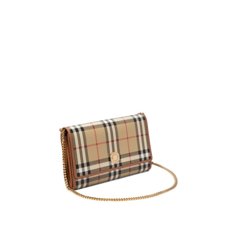 BURBERRY women's wallet LIGHT BROWN 8094420