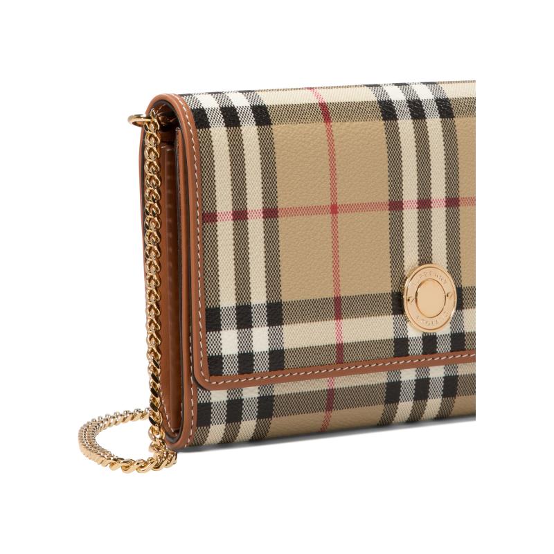 BURBERRY women's wallet LIGHT BROWN 8094420