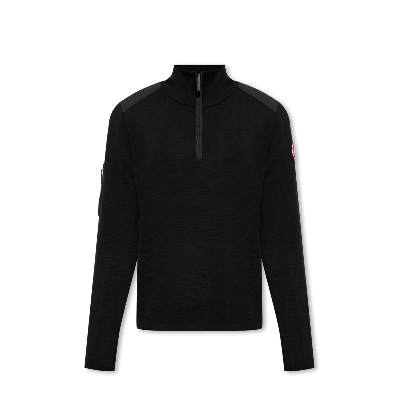 CANADA GOOSE men's knitted sweater BLACK 7013M0BLACK