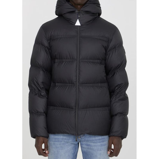 MONCLER men's jackets BLACK