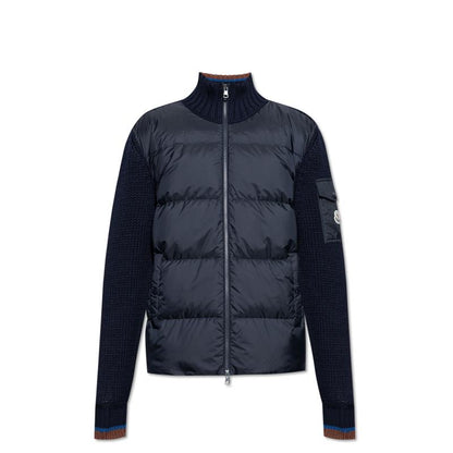 MONCLER men's jackets BLUE