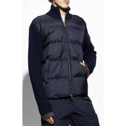 MONCLER men's jackets BLUE