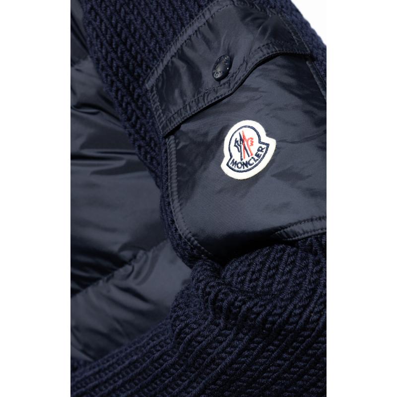 MONCLER men's jackets BLUE