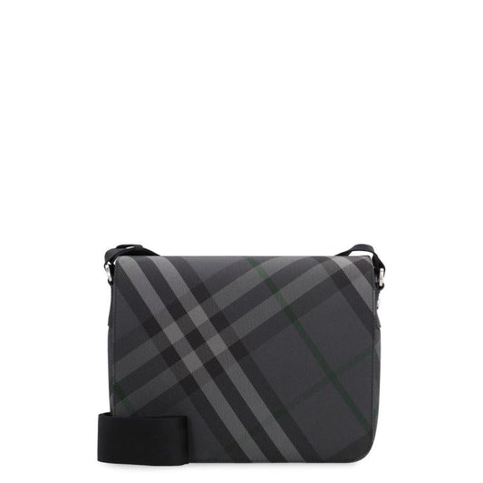 BURBERRY men's shoulder bag GREY