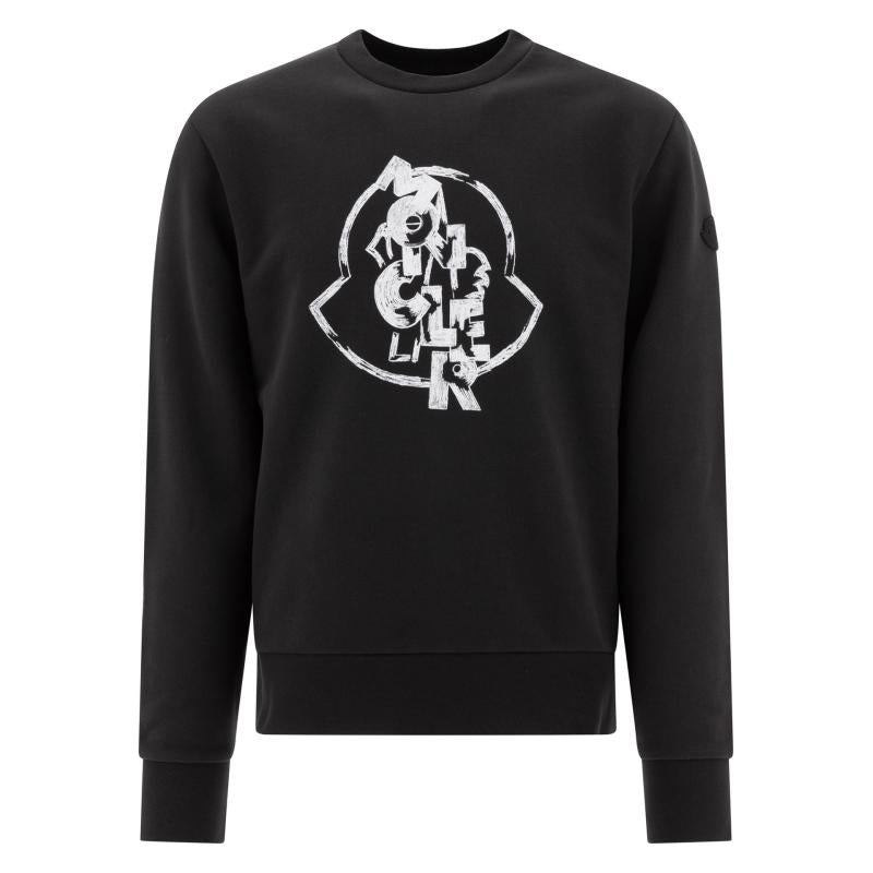 MONCLER men's sweater BLACK