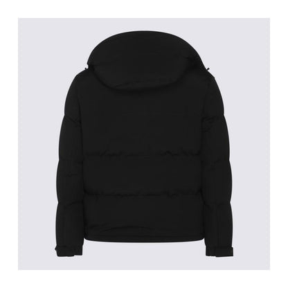 MONCLER men's jackets BLACK