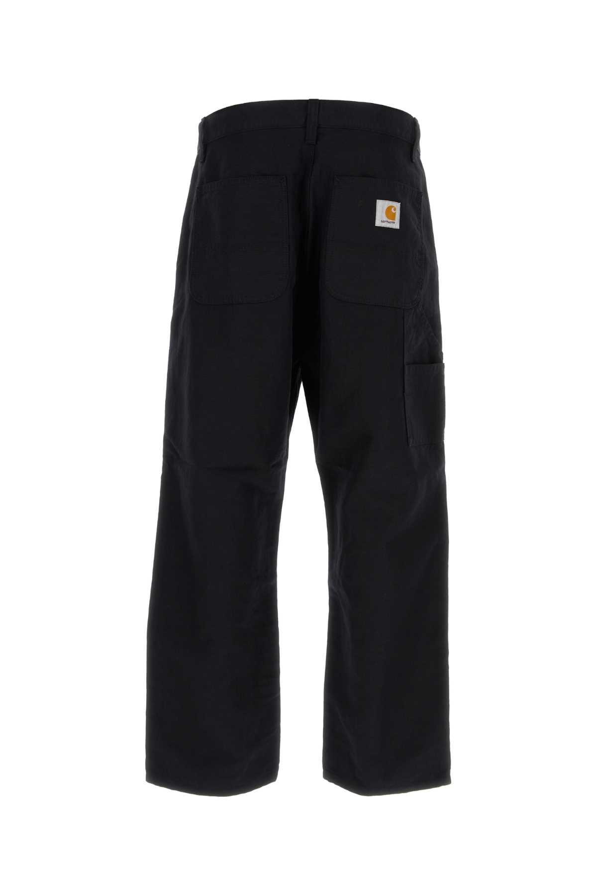 CARHARTT WIP Men's soft shell pants BLACK I0335808902