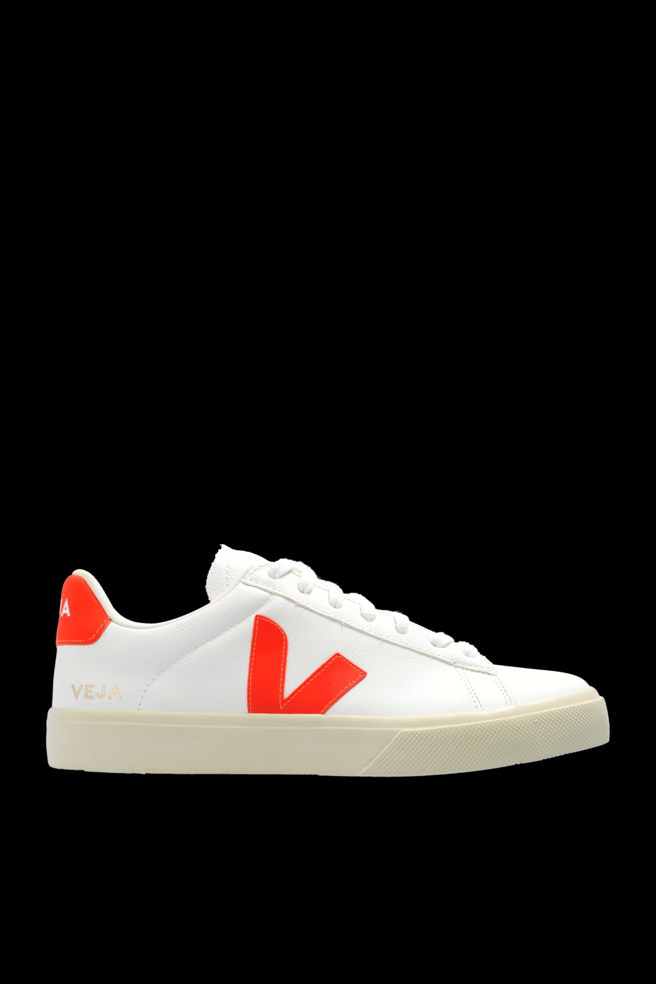 VEJA Men's sneakers WHITE CP0503689A0EXTRAWHITEORANGEFLUO