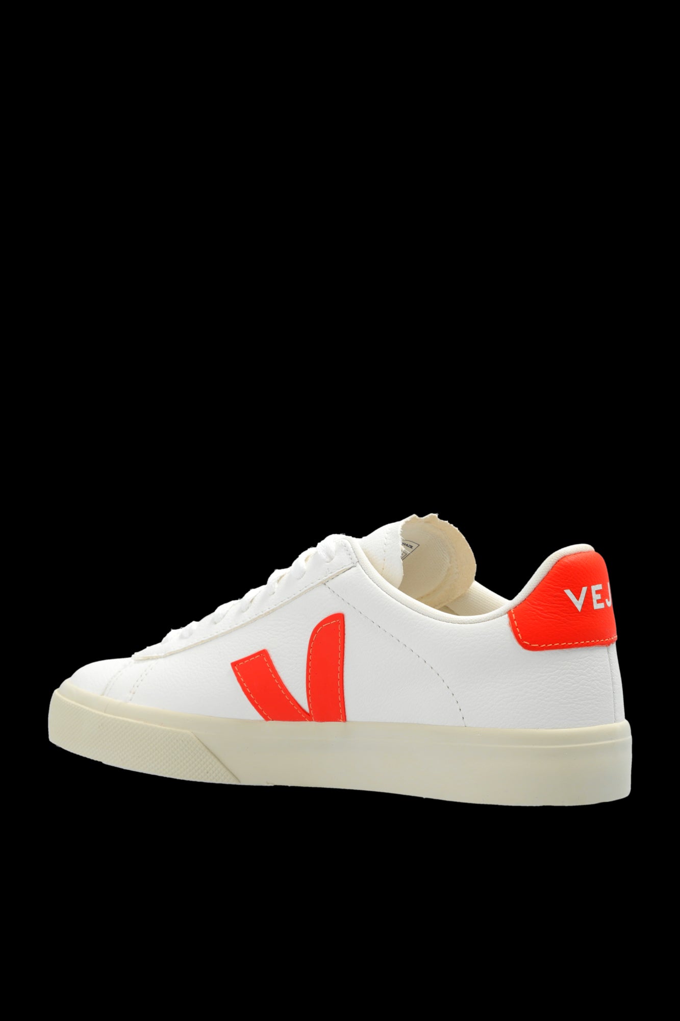 VEJA Men's sneakers WHITE CP0503689A0EXTRAWHITEORANGEFLUO