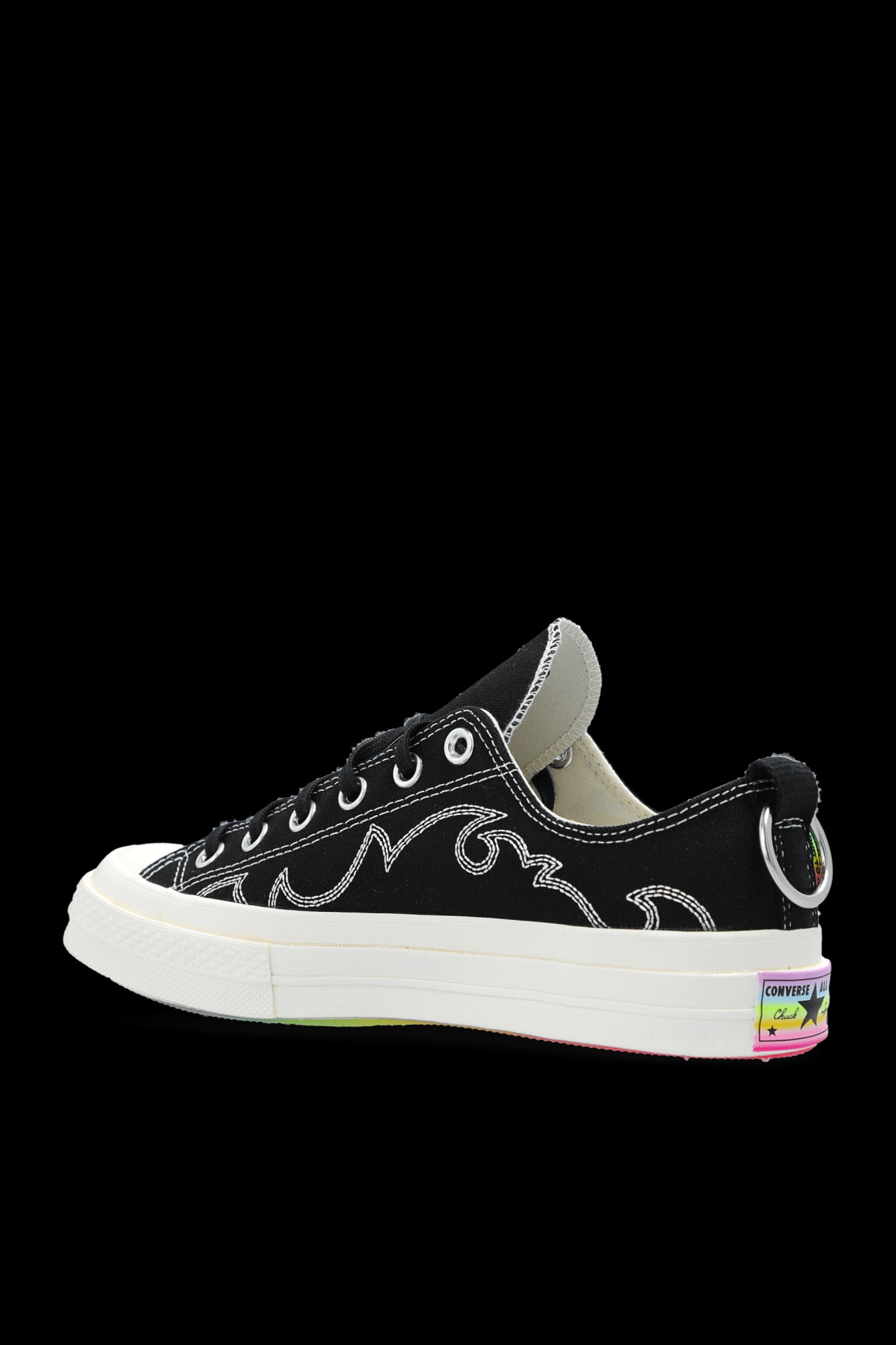 CONVERSE Men's sneakers BLACK A10215CMBLACKEGRETCHAOSFUSCHIA