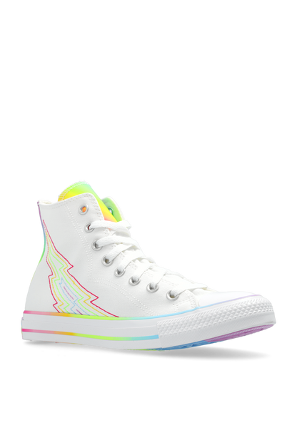 CONVERSE Men's sneakers WHITE A10216CMWHITEWHITECHAOSFUSCHIA