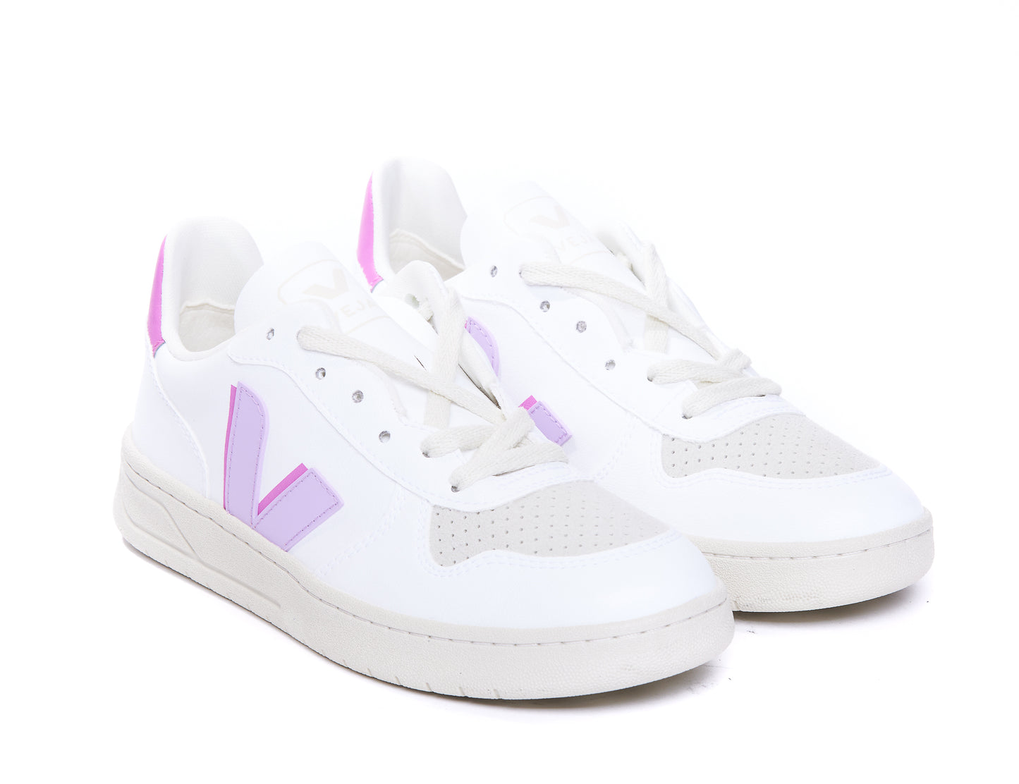 VEJA Women's sneakers WHITE VW0703676WHITEORCHIDULTRAVIOLET